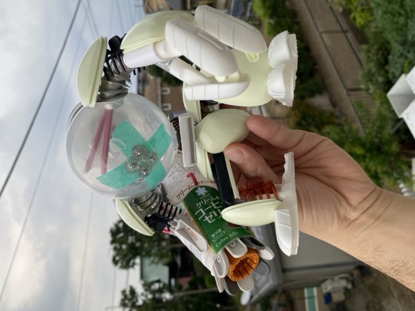 大型ガチャカプセルで戦闘用ズーブンを作る。ケルバーダイン グレーターズーブン再生構築過程